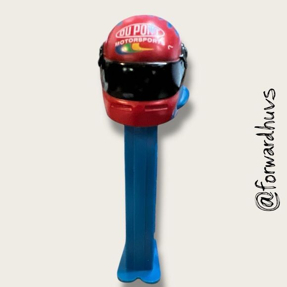 Bundle Sale 3 for $15 | DuPont Motorsports Racing Helmet Pez Dispenser - Picture 1 of 10
